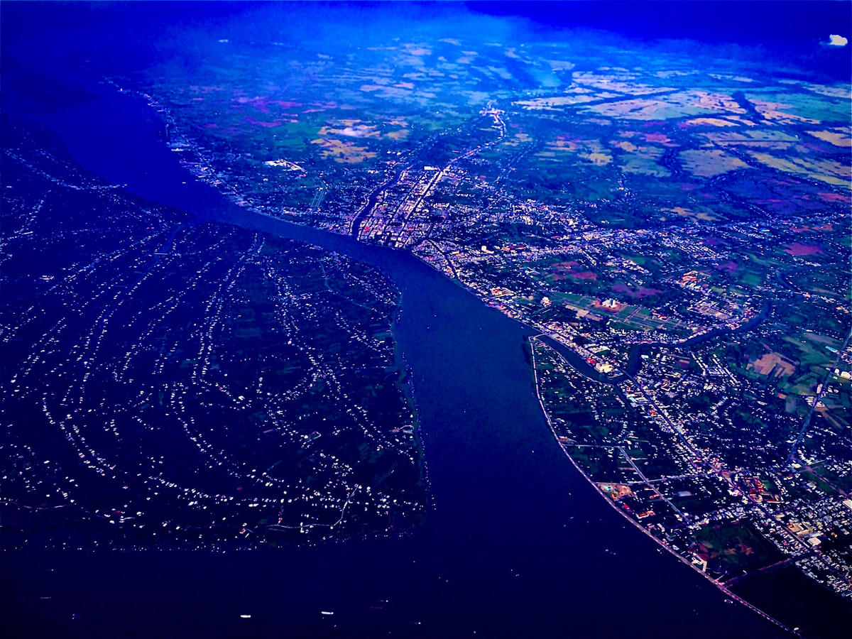 [ẢNH] Đồng bằng sông Cửu Long nhìn từ trên cao 