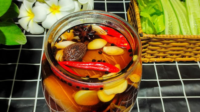 Món bì heo ngâm mắm ngon giòn sật sật đãi khách