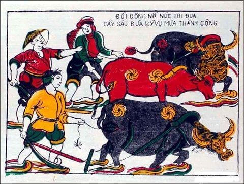 Tranh dân gian làng Sình.