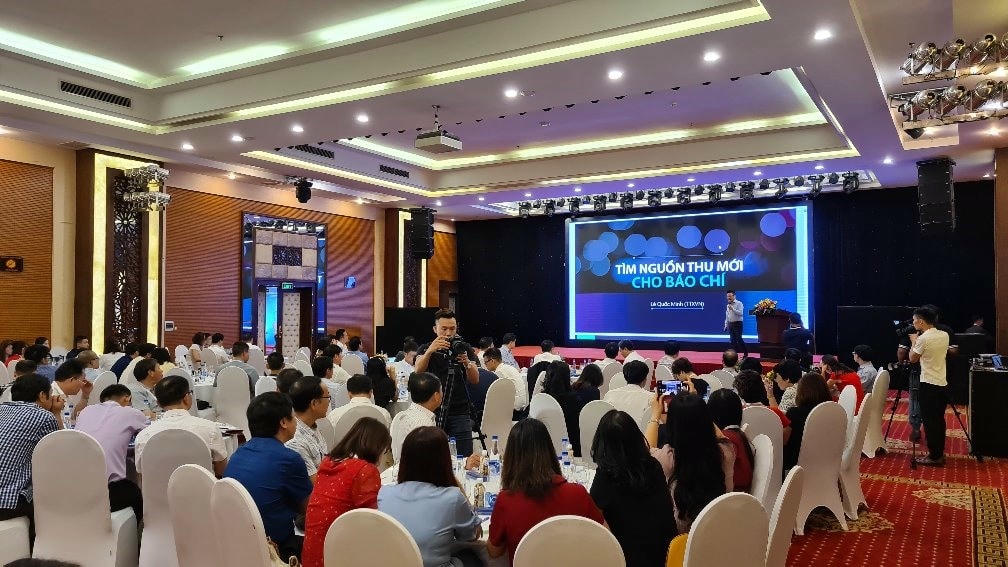 ảnh: Diễn đàn thu hút hàng trăm đại biểu đến từ 150 cơ quan báo chí Trung ương và địa phương