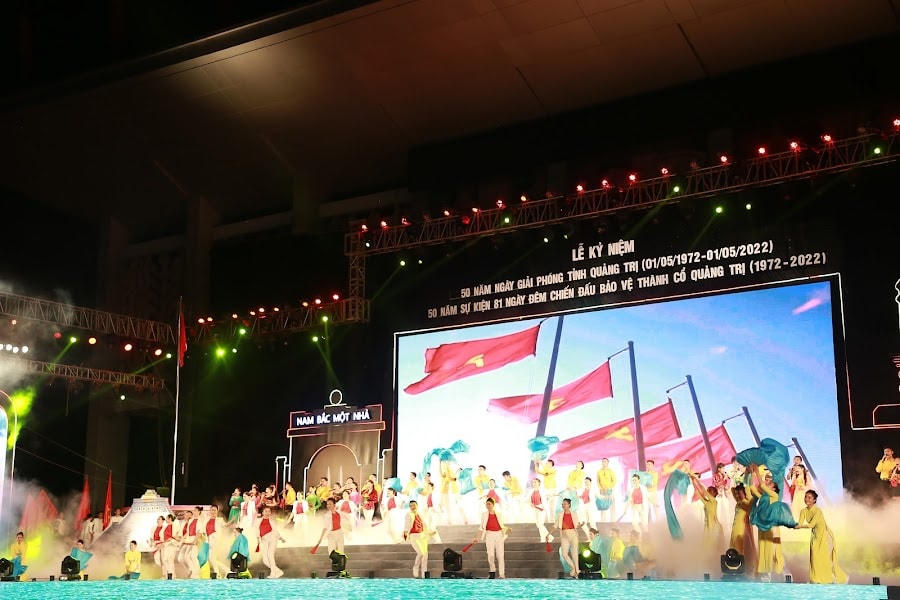 Khát vọng hòa bình - Quảng Trị ngày mới là 1 trong 3 nội dung chính trong chương trình nghệ thuật đặc biệt “Khát vọng Quảng Trị”.