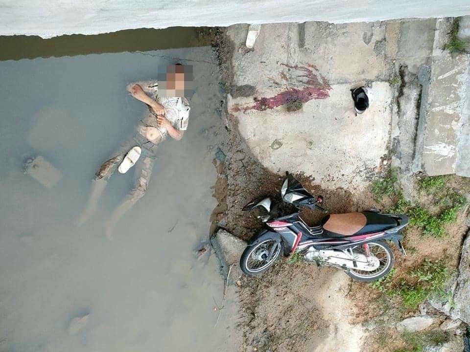 Hiện trường vụ việc.