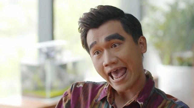 Xuân Nghị trong phim "Nhà trọ Balanha".  