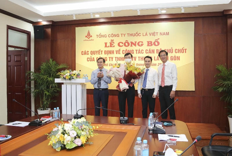 Ông Nhâm Minh Thuận - Tân Chủ tịch HĐTV Công ty Thuốc lá Sài Gòn.