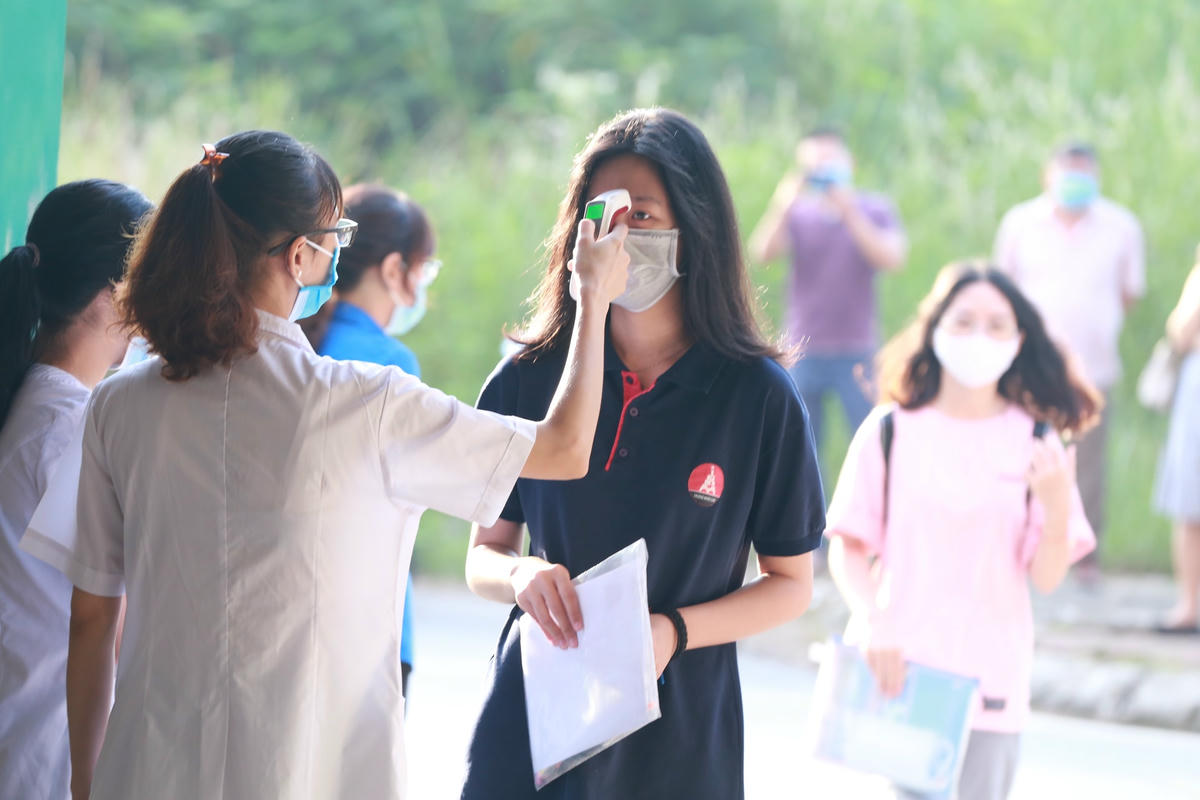 Thí sinh dự thi tốt nghiệp THPT đợt 1 năm 2020.