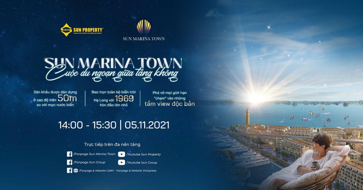 Thông tin sự kiện Sun Marina Town_Cuộc du ngoạn giữa tầng không.
