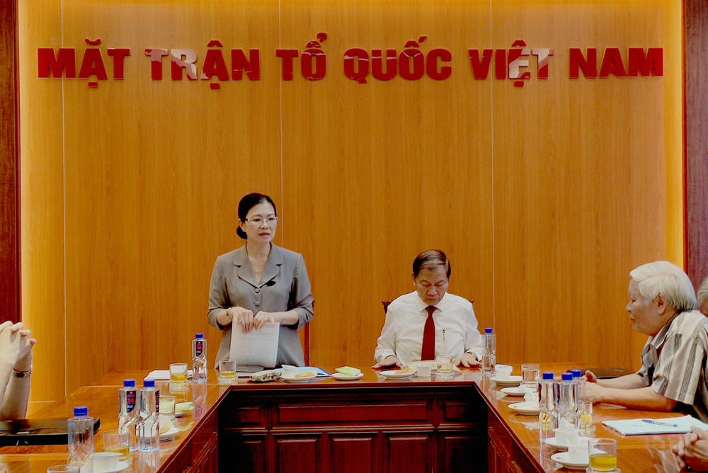 Phó Chủ tịch Trương Thị Ngọc Ánh phát biểu tại Hội nghị.