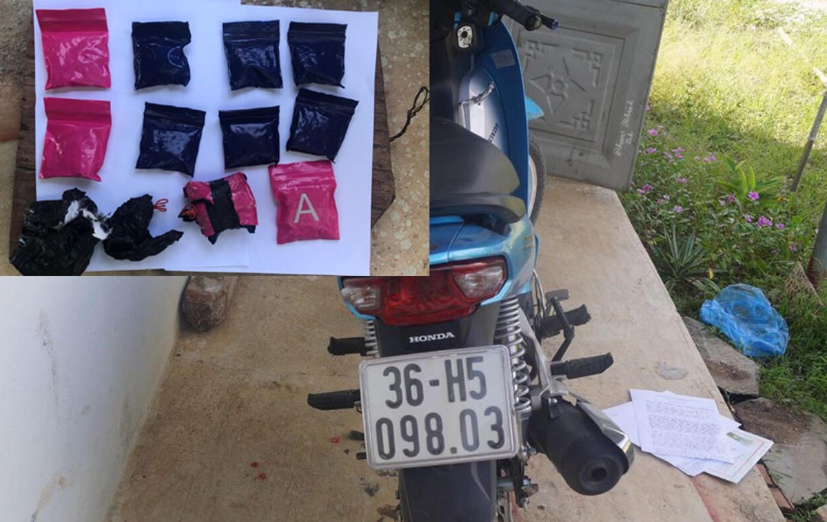 Số tang vật Công an thu giữ tại nhà của Phạm Bá Nhầm.