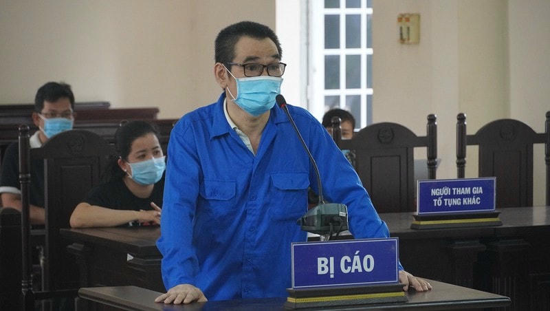 Bị cáo Lê Văn Lý. Ảnh: H.P