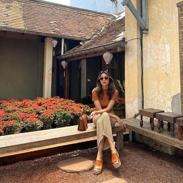 Cách phối đồ của Tăng Thanh Hà.