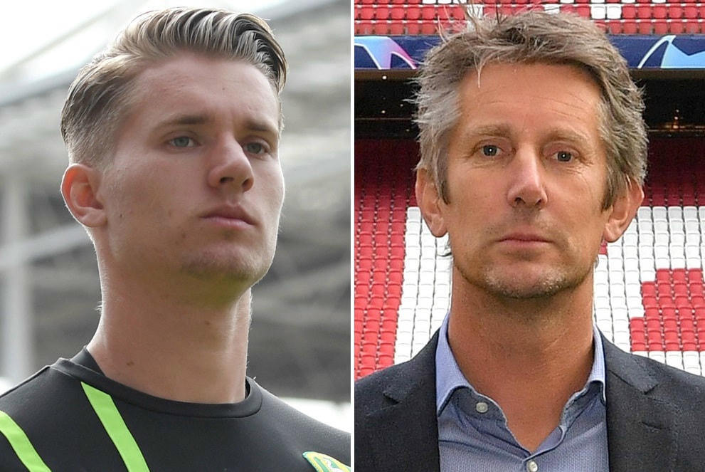 Joe Van Der Sar, 22 tuổi, chính là con trai của người gác đền huyền thoại Edwin Van Der Sar. Ban đầu, Joe bắt đầu sự nghiệp tại Manchester United, nơi mà ông bố nổi tiếng đã có sáu năm thi đấu trong khung gỗ. Sau đó, Joe Van Der Sar chuyển sang khoác áo Noordwijk trước khi ký hợp đồng với Ajax vào năm 2013. Điều trùng hợp là Edwin Van Der Sar cũng chính là CEO của đội bóng này.