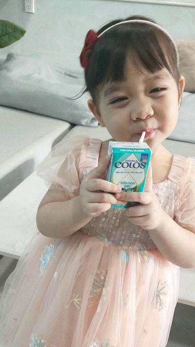 Sản phẩm Vinamilk ColosGold giúp các em nhỏ có hệ miễn dịch khỏe mạnh.