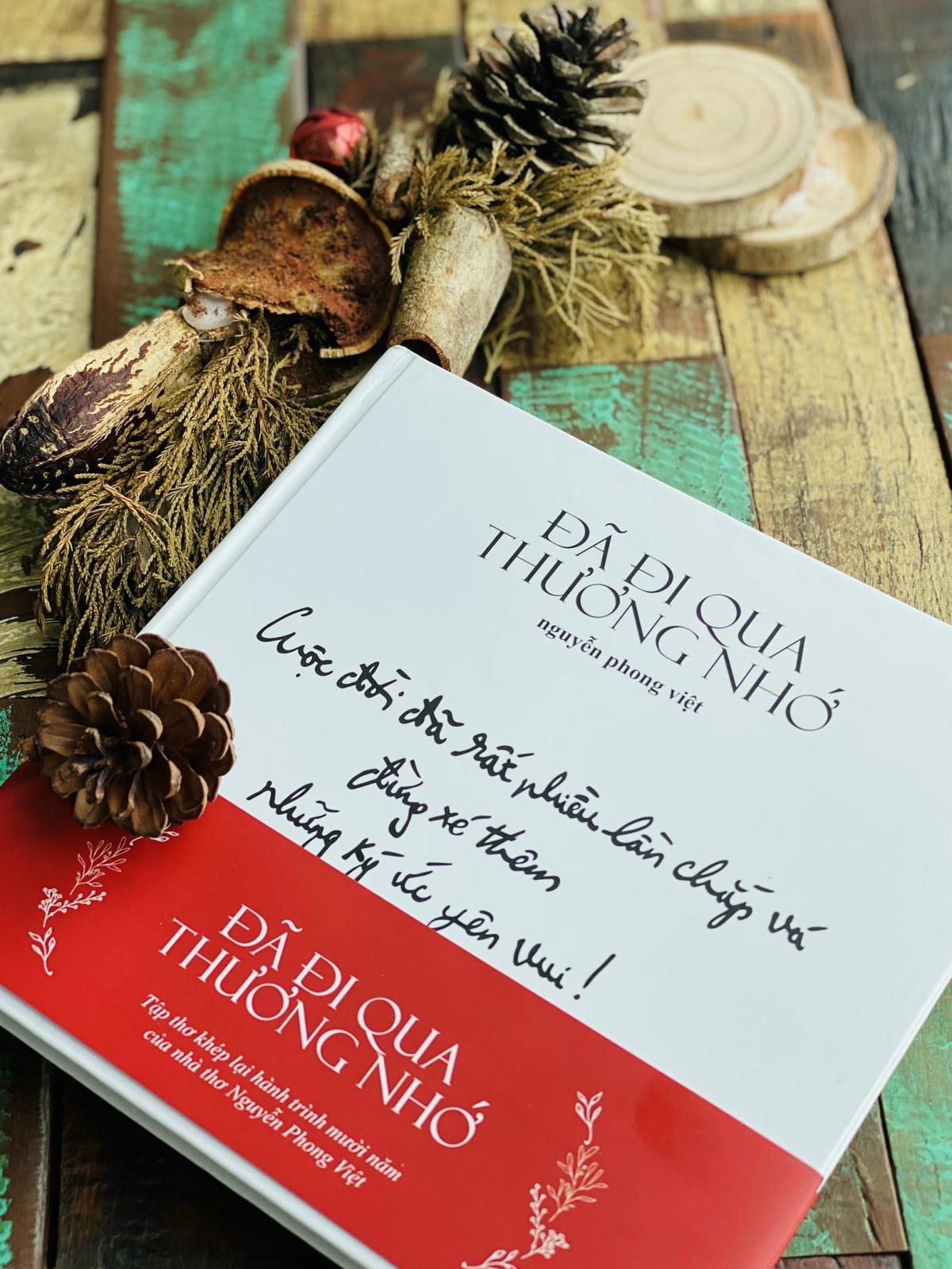 Tập thơ khép lại hành trình 10 năm thơ của anh “Đã đi qua thương nhớ”.