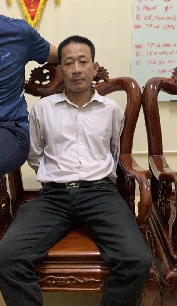 Nghi phạm Lê Minh Hải bị bắt tại quê nhà ở huyện Hưng Nguyên, Nghệ An.