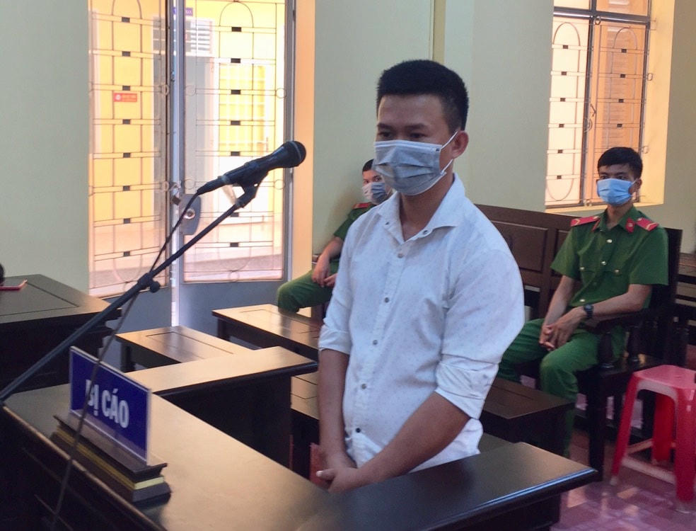 Bị cáo Nguyễn Hoàng Triều.