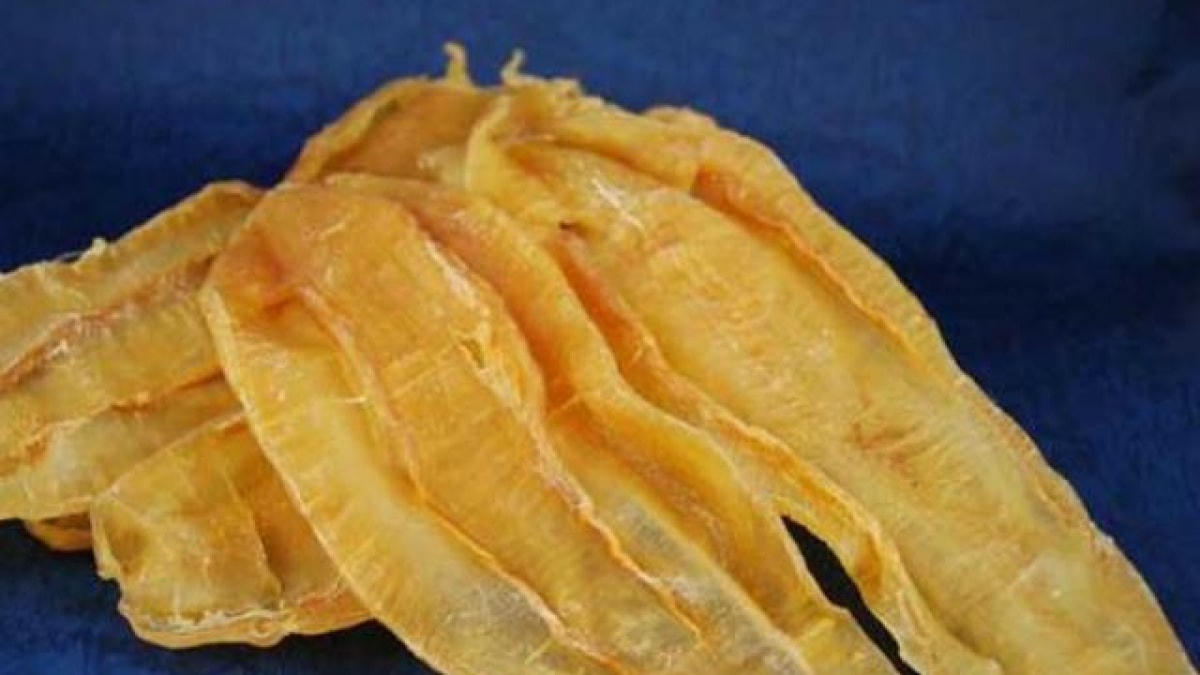 Bóng cá của một số loài cá lớn như cá chiên, cá tầm, cá lạc, cá đường…