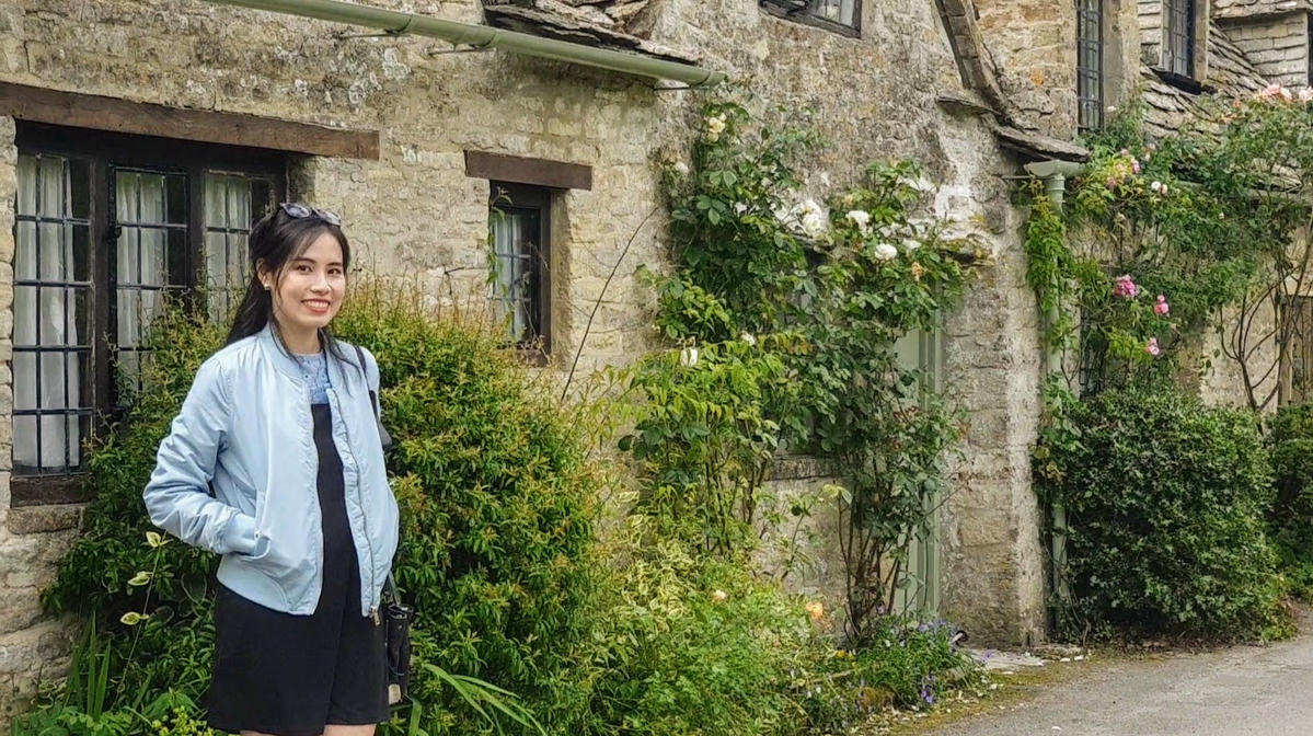 Phương Khanh đang theo học MBA tại London (Anh)