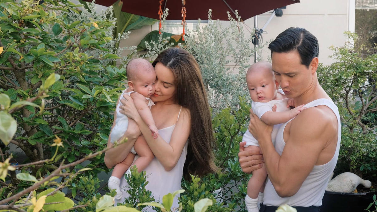 Hai nhóc tỳ Lisa và Leon nhà Hồ Ngọc Hà cũng hot không kém người mẹ xinh đẹp của mình.