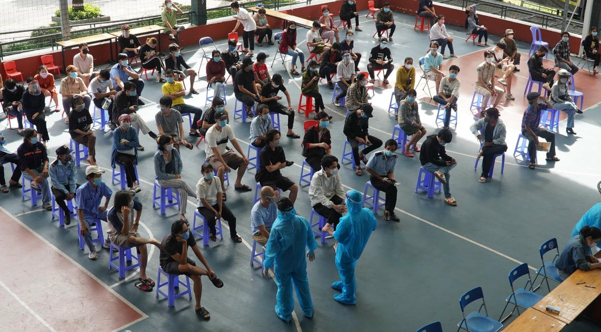 TP HCM đã kết thúc chiến dịch cao điểm tiêm vaccine Covid-19 vào ngày 15/9.