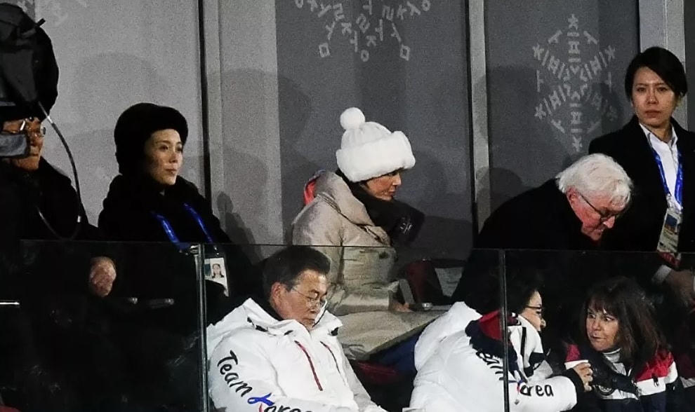 Năm 2018, Kim Yo-jong đã tham dự lễ khai mạc Thế vận hội mùa đông 2018 tại Pyeongchang, Hàn Quốc. Đây là lần đầu tiên từ khi Chủ tịch Kim Jong-un lên cầm quyền, một thành viên của Nhà nước Triều Tiên đến thăm Hàn Quốc kể từ sau Chiến tranh Triều Tiên.