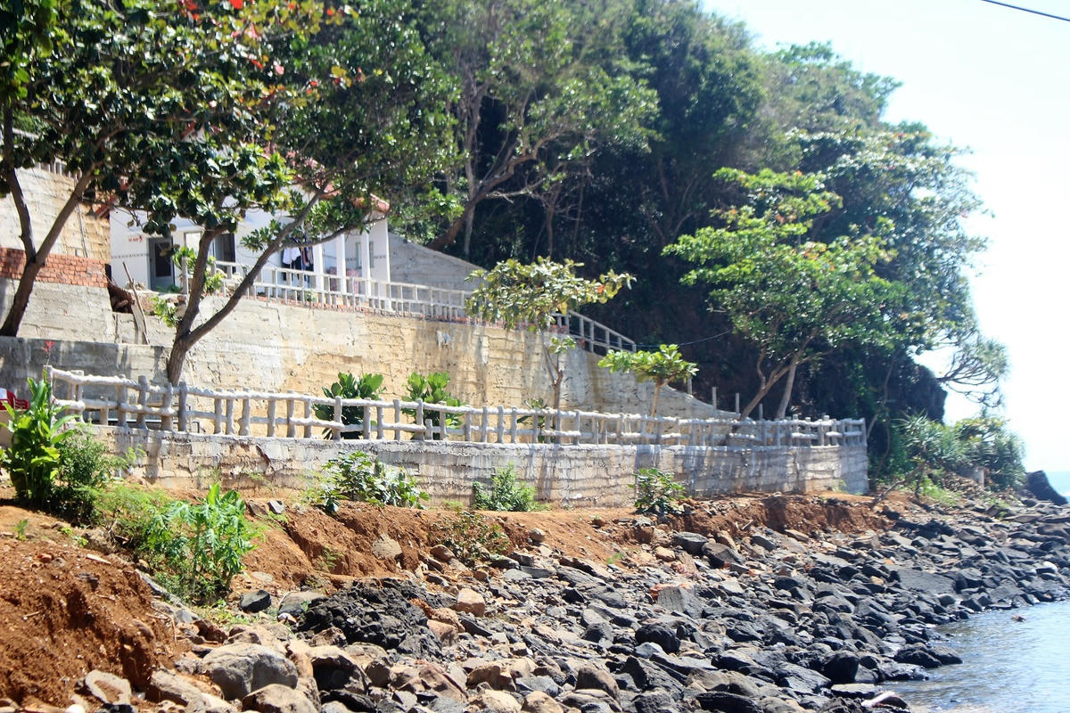 Công trình xây dựng xâm lấn danh thắng Ba Làng An.