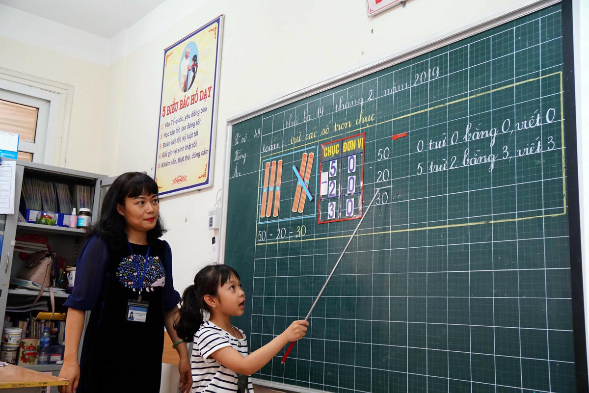 Chú trọng tập huấn giáo viên cho Chương trình GDPT mới. Ảnh: Phạm Quang Vinh.