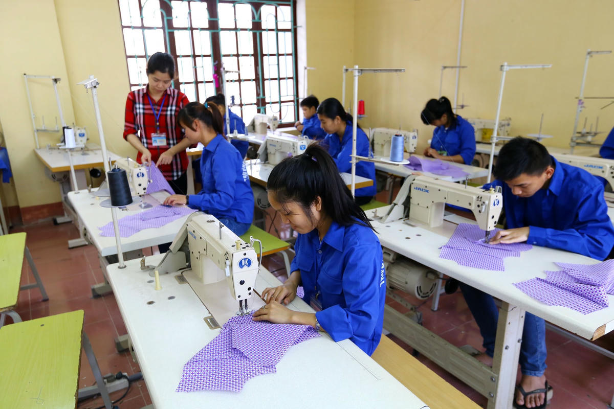Trường nghề cần chủ động để không lỡ nguồn tuyển. Ảnh: Mạnh Dũng.
