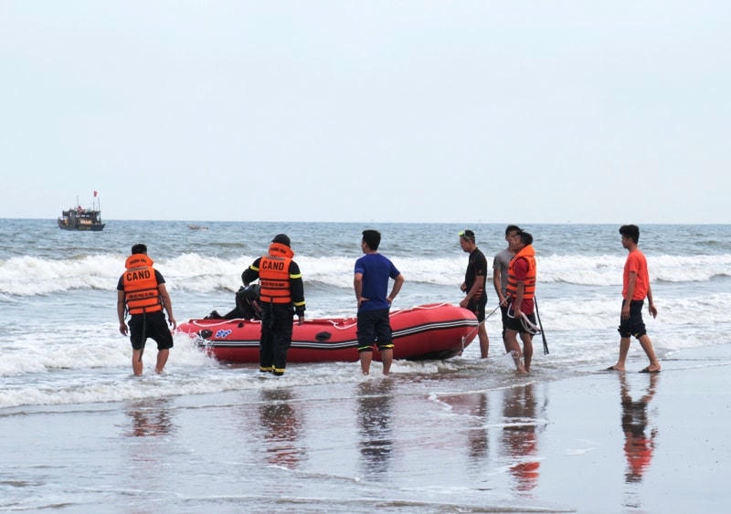 Công tác tìm kiến nạn nhân vẫn đang được triển khai gấp rút.