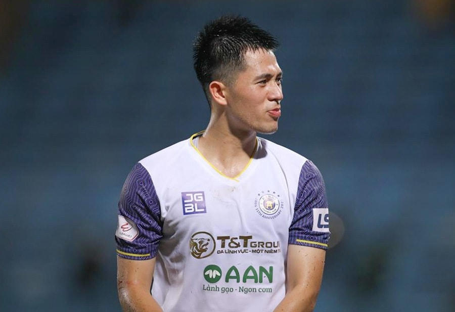 Đình Trọng là sản phẩm của lò đào tạo trẻ Hà Nội.