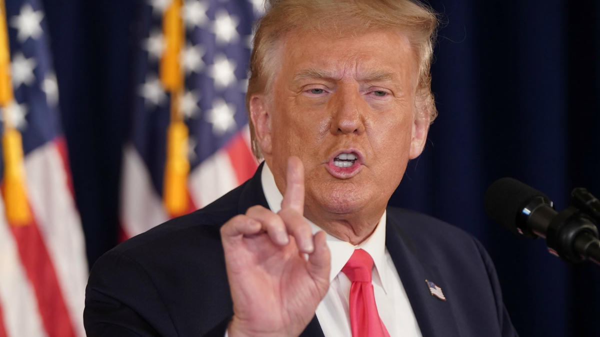 Tổng thống Mỹ Donald Trump. (Nguồn: Sky News).