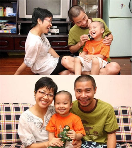 Hai người nên vợ chồng và có một cậu con trai kháu khỉnh, thường được gọi là Tít.