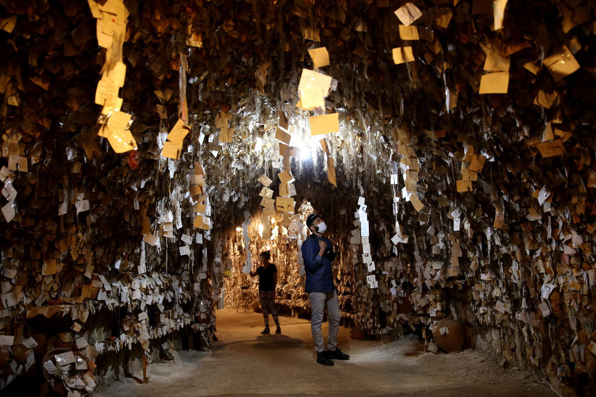 Bảo tàng Tóc Avanos kỳ lạ nhất thế giới. Ảnh: Daily Sabah.