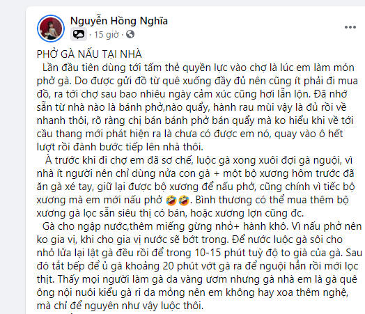 Hội Yêu bếp hướng dẫn món ngon trong mùa dịch Covid-19. Ảnh: Chụp màn hình group Yêu Bếp
