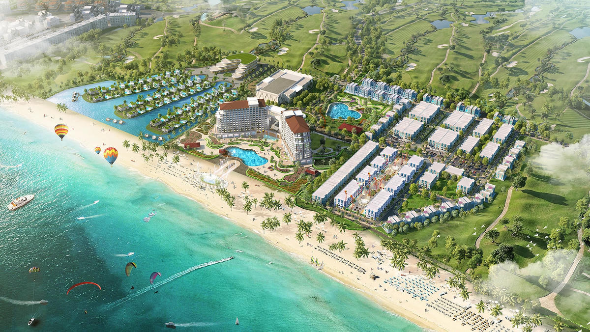 FLC Quảng Bình có quy mô lớn bậc nhất miền Trung hiện nay.