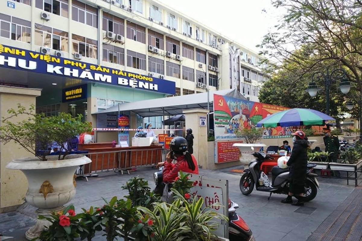 Bệnh viện Phụ sản Hải Phòng trong thời gian giãn cách, phong tỏa
