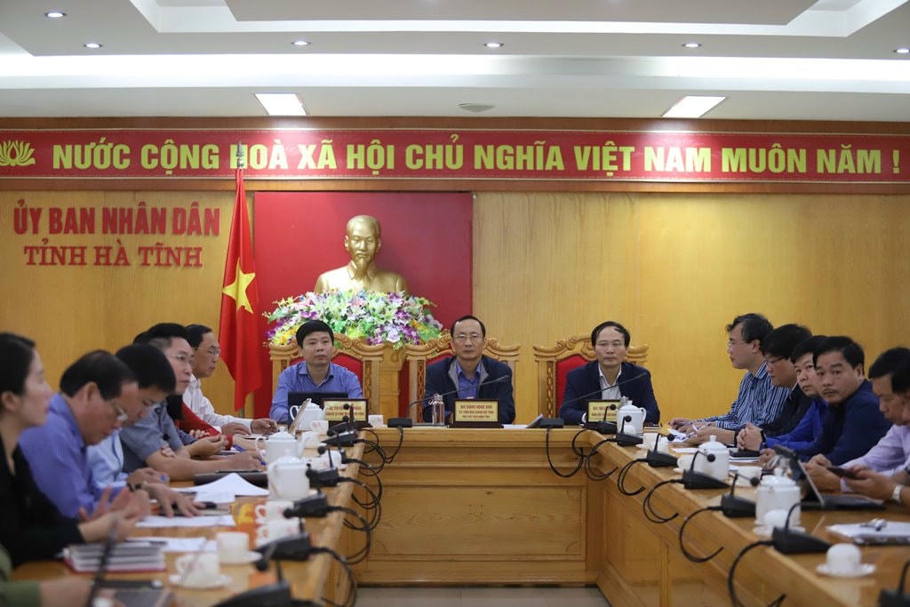 Quang cảnh buổi họp báo.