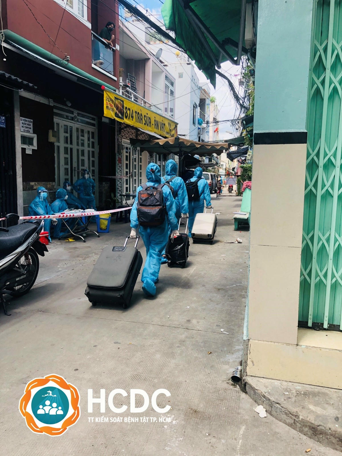 Các trường hợp F1 được chuyển đi cách ly tập trung.