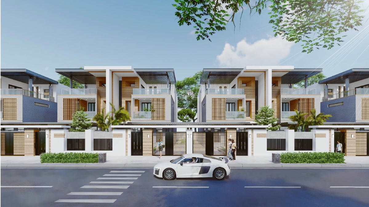 Biệt thự bán biệt lập, tiện nghi và an ninh tại Takara Residence tọa lạc ngay trung tâm TP Thủ Dầu Một, Bình Dương hiện đang là