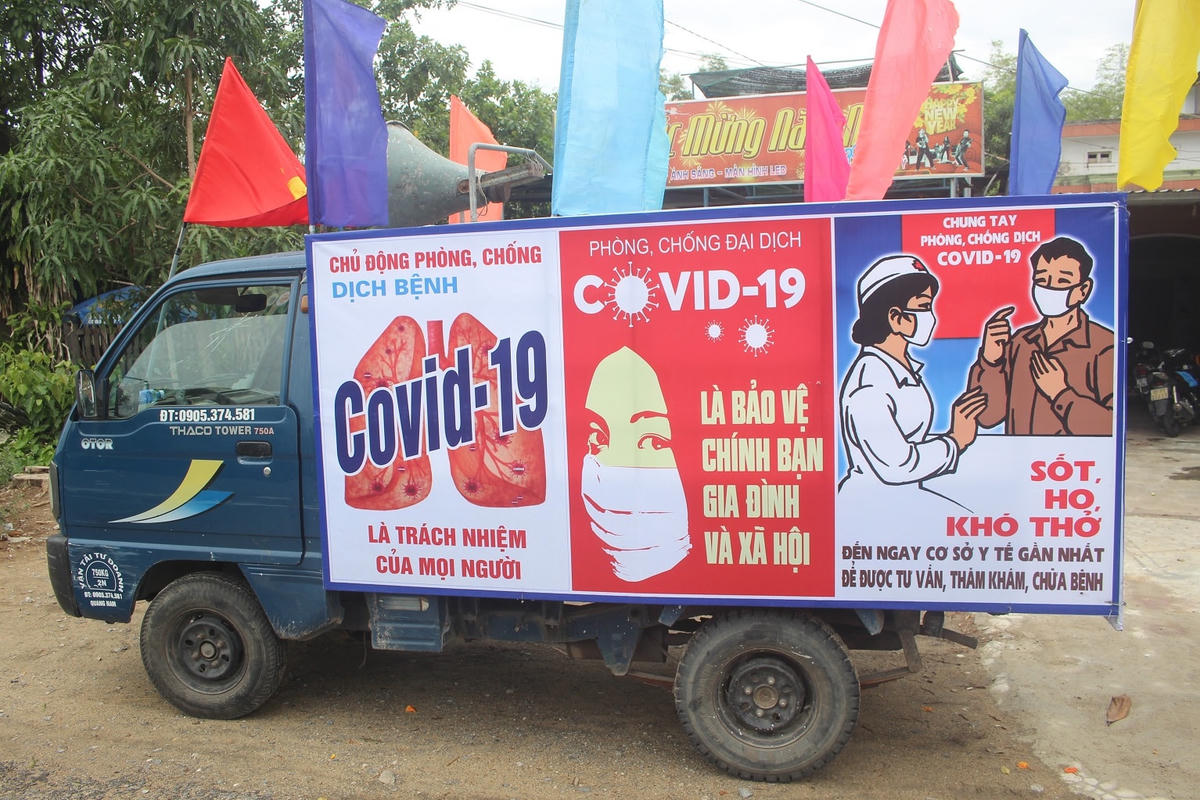 Quảng Nam đẩy mạnh công tác phòng, chống dịch Covid-19.