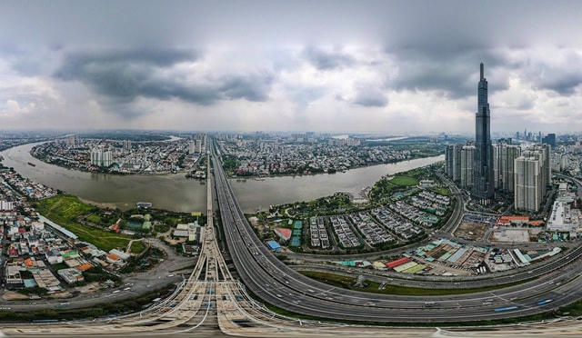 Theo kế hoạch, ngày 31/12 tới, TPHCM sẽ làm lễ công bố nghị quyết thành lập TP Thủ Đức đã được Ủy ban Thường vụ Quốc hội thông qua. (Ảnh: Phạm Nguyễn).