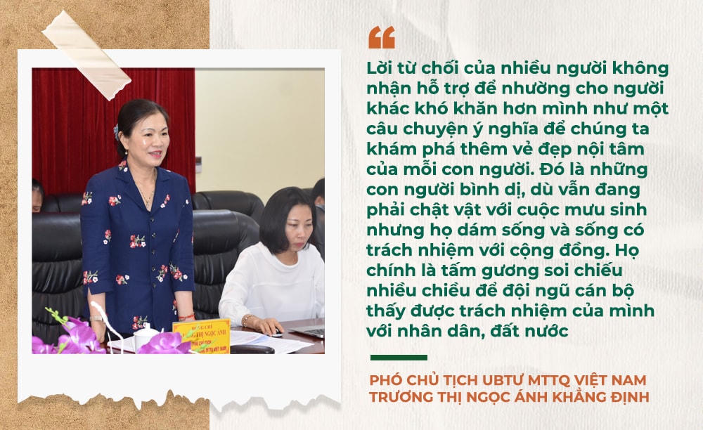 Những tấm lòng cao cả: Tấm gương soi chiếu nhiều chiều