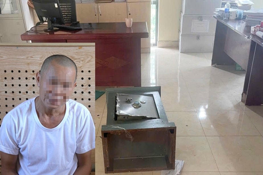 Người đàn ông Trung Quốc liên tiếp gây ra 4 vụ phá két sắt, trộm gần 2 tỷ đồng