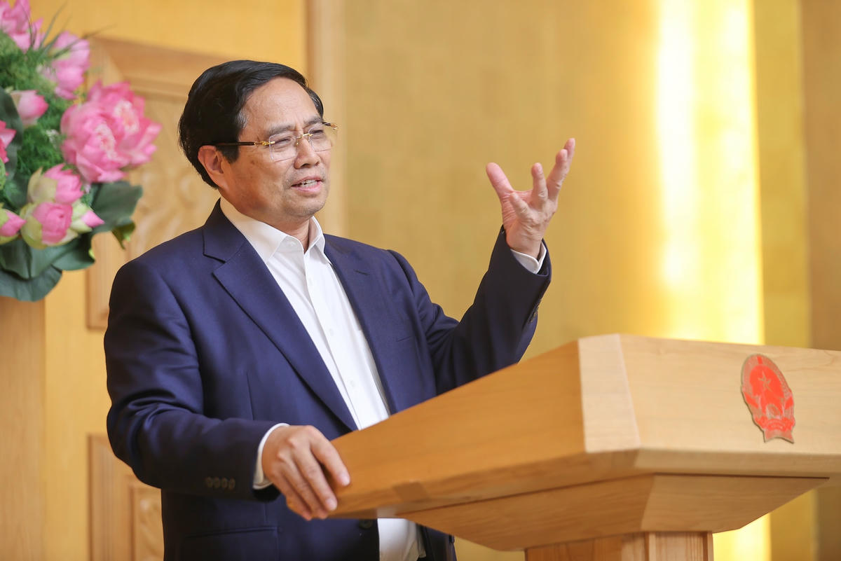 Thủ tướng Phạm Minh Chính làm việc với Hội đồng Tư vấn chính sách- Ảnh 6.