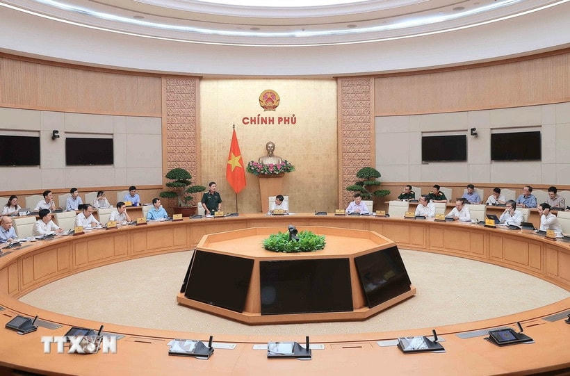 Quang cảnh cuộc họp. (Ảnh: An Đăng/TTXVN)