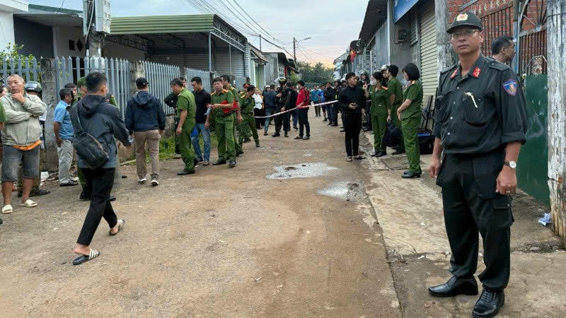 Hiện trường vụ án. Ảnh: TN.