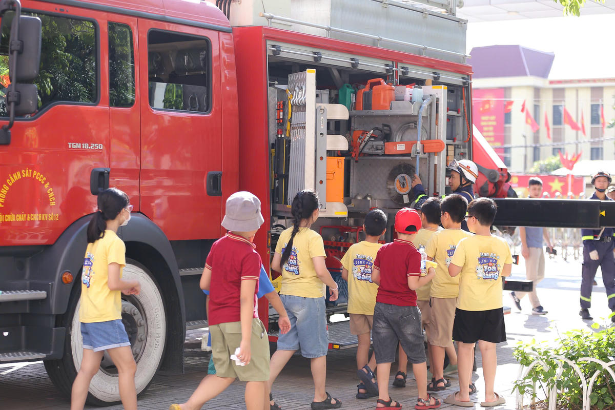 Tuyên truyền phòng cháy, chữa cháy cho học sinh đầu năm học mới