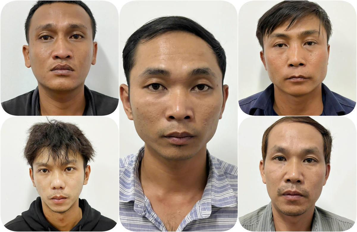 Các bị can đề nghị bị truy tố. (ảnh Tiến Tầm)