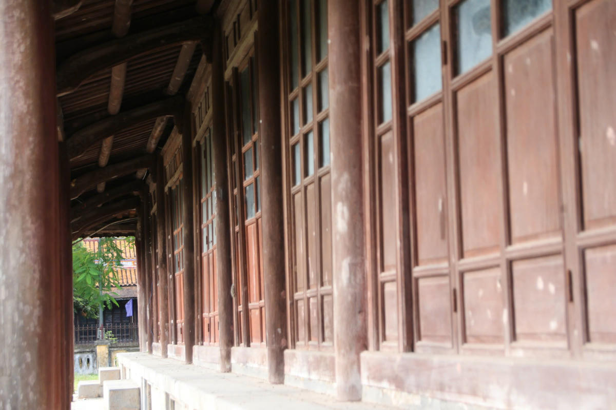 Mục tiêu của dự án bảo tồn và tôn tạo thích nghi tổng thể di tích Quốc Tử Giám trở thành Bảo tàng Giáo dục Khoa cử, nhằm bảo tồn và phát huy giá trị giáo dục của địa phương cho các thế hệ. Đây là một địa điểm có nhiều giá trị nổi bật, tạo cơ sở vật chất (di sản vật thể) để tổ chức các hoạt động văn hóa phù hợp (khuyến học, tri ân, vinh danh,…). Tăng sức hấp dẫn của tuyến du lịch Hoàng Thành - Bảo tàng Mỹ thuật Cung đình Huế - Quốc Tử Giám, thu hút khách tham quan. Ảnh: N.Q.