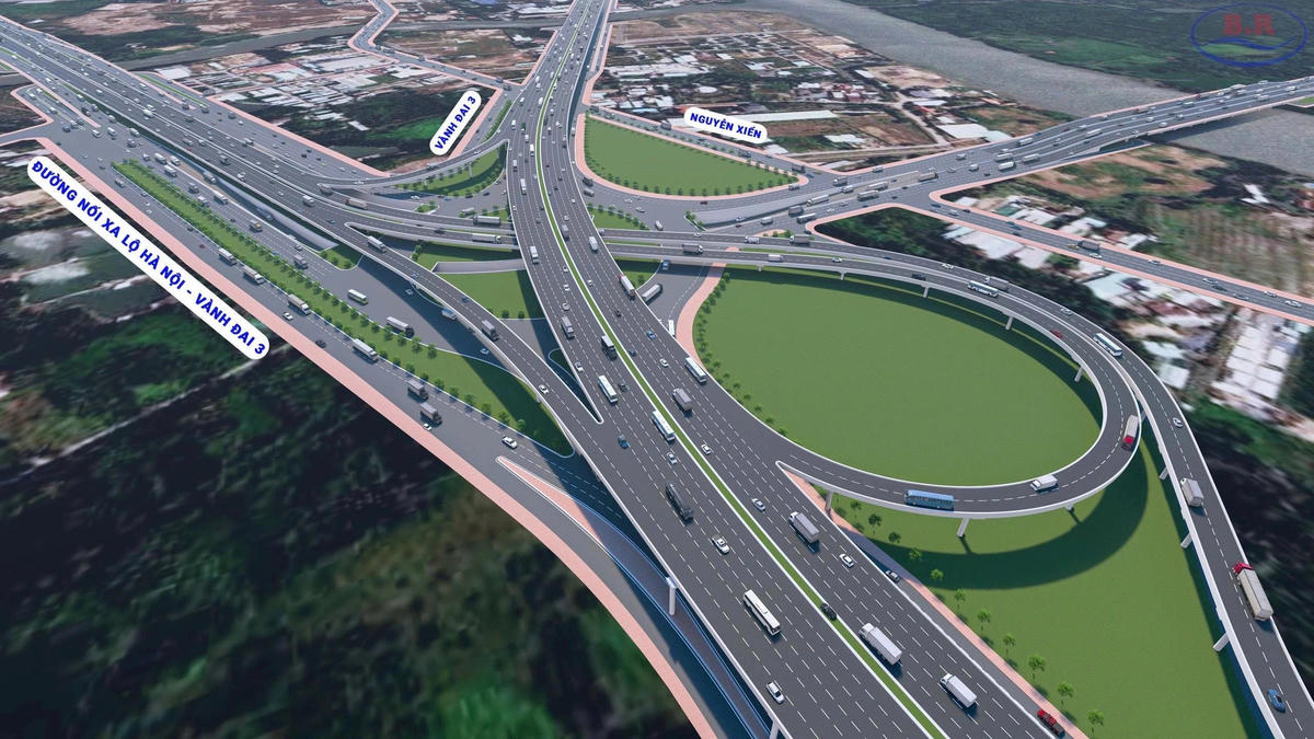 Phối cảnh dự án nút giao Gò Công quy mô 4 tầng ở TPHCM.