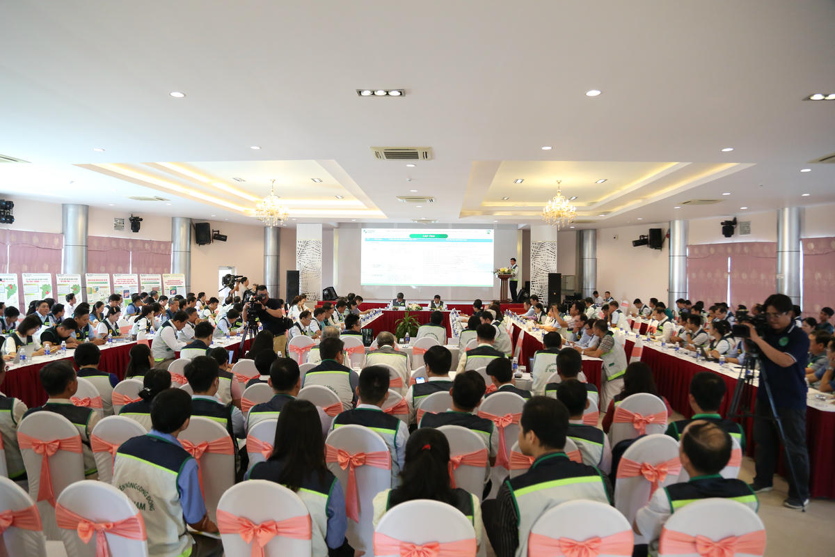 Quang cảnh hội nghị. (ảnh: Thanh Tiến)